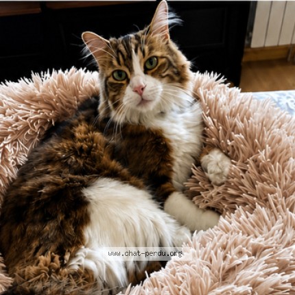 Photo of a cat found in Sainte Marie Aux Chenes